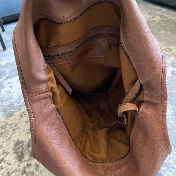 Lucky Brand Raffia Straw Tote Yellow Tan lined Multipurpose/Beach Bag - Picture 8 of 12